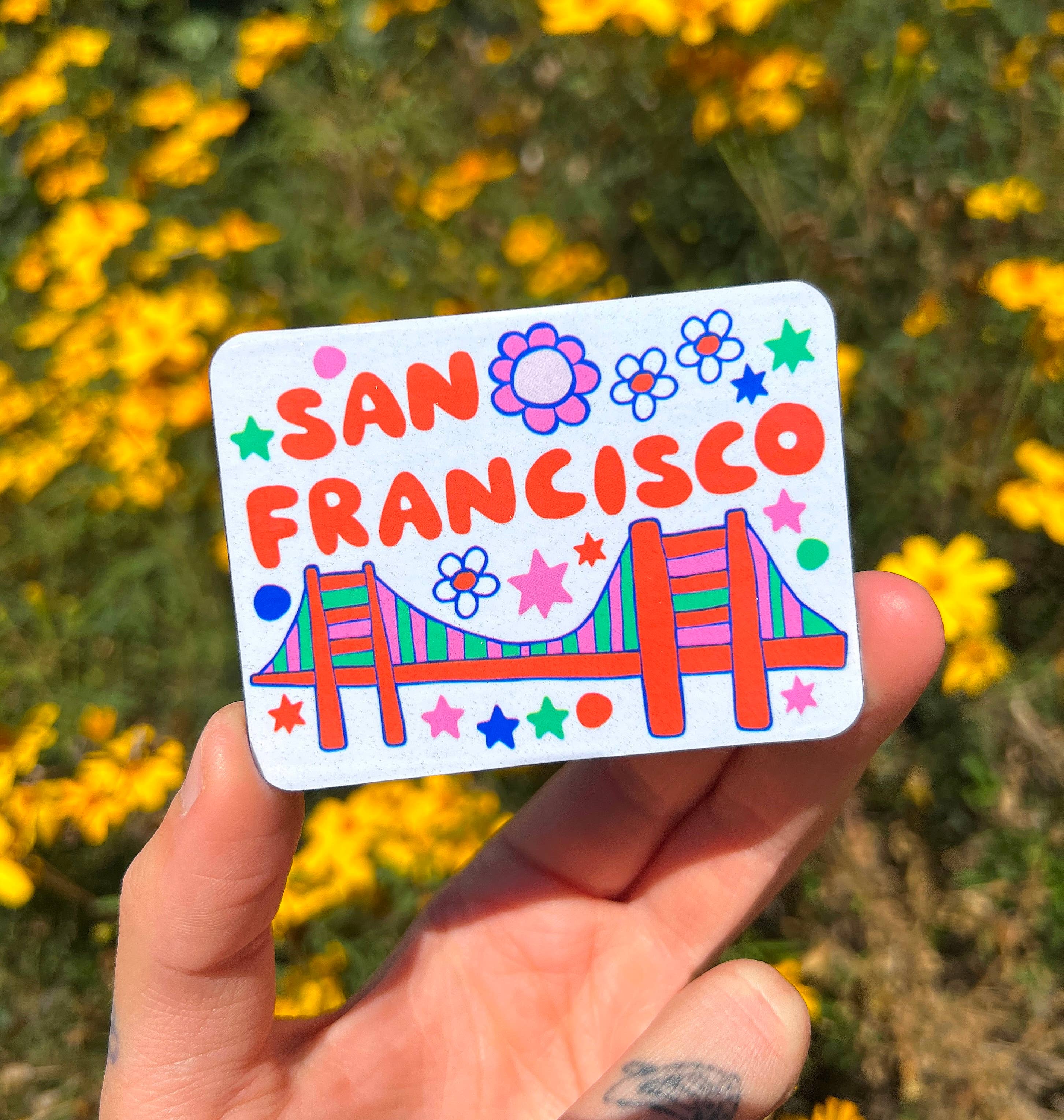 LOLALA - Wholesale Magnet - San Francisco Magnet - Golden Gate Bridge1