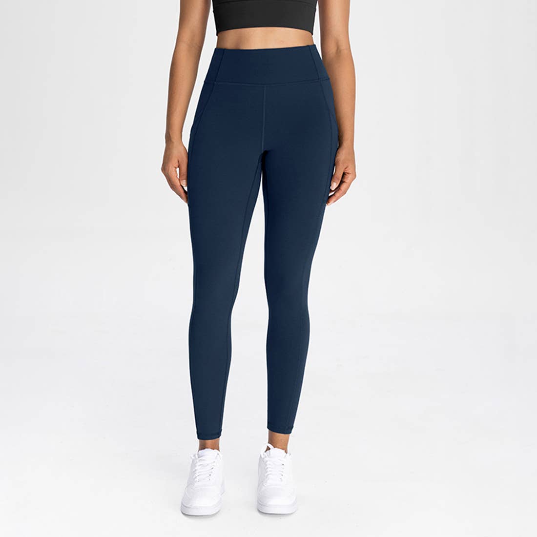 Sodalemon - Wholesale Athletic/Lounge Leggings - Women's - Women Pocket High-Waisted Naked Feel Quick-Dry Yoga Leggings0