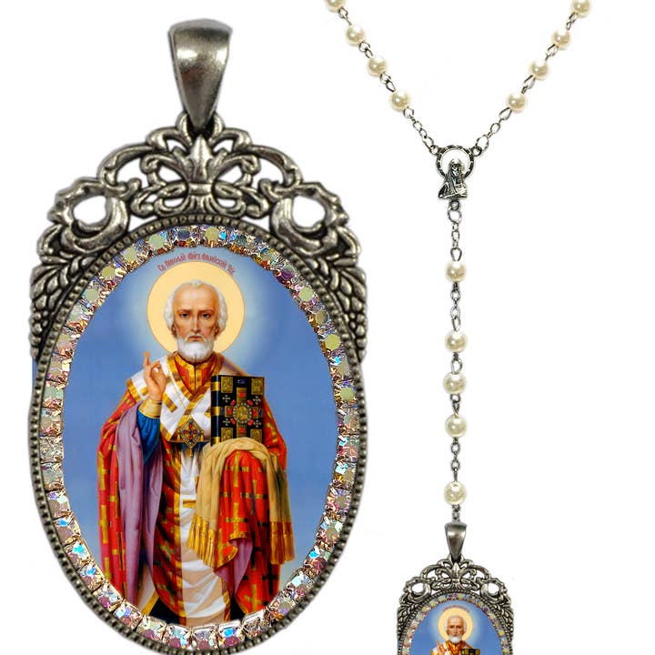 MariaSantissimaShop - Vendita all'ingrosso Collane a grani - Rosario di San Nicola