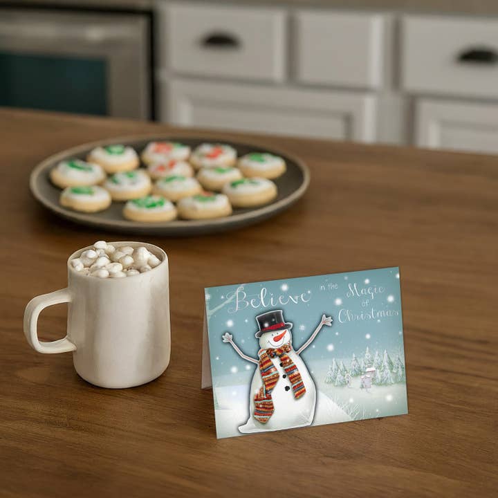 Crown Point Graphics - Wholesale Christmas Card - Believe in the Magic - Boxed Christmas Cards -15 Cards