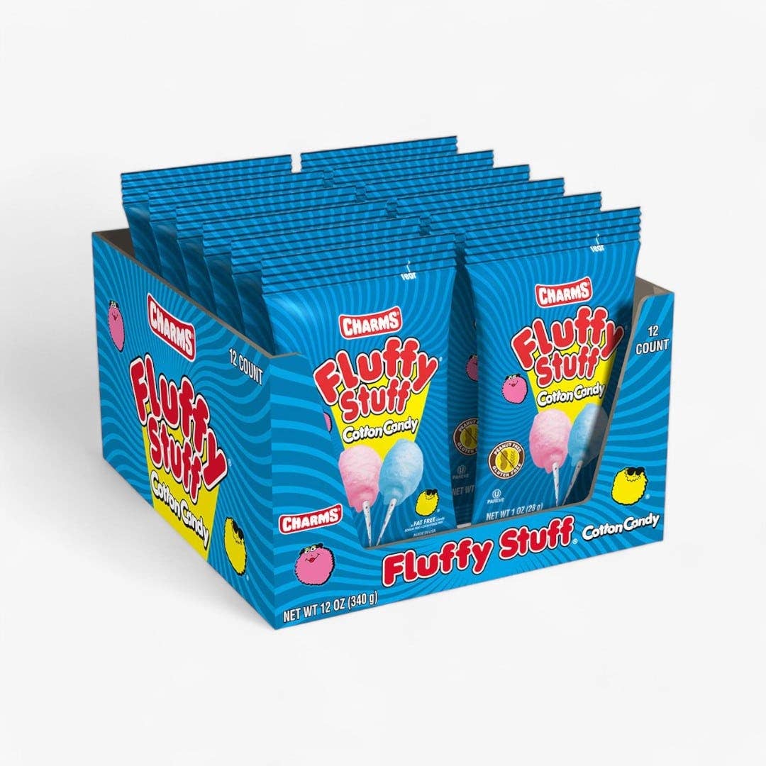 L&F Universal Goods – Engroshandel Candyfloss – Fluffy Stuff Candyfloss Boks 12/1Oz