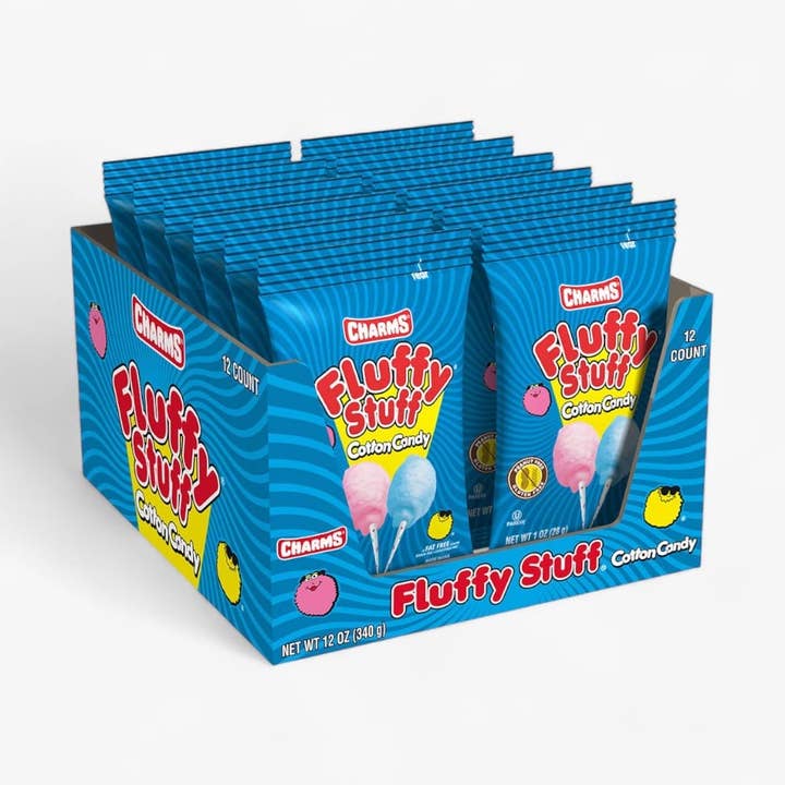 L&F Universal Goods – Engroshandel Candyfloss – Fluffy Stuff Candyfloss Boks 12/1Oz0