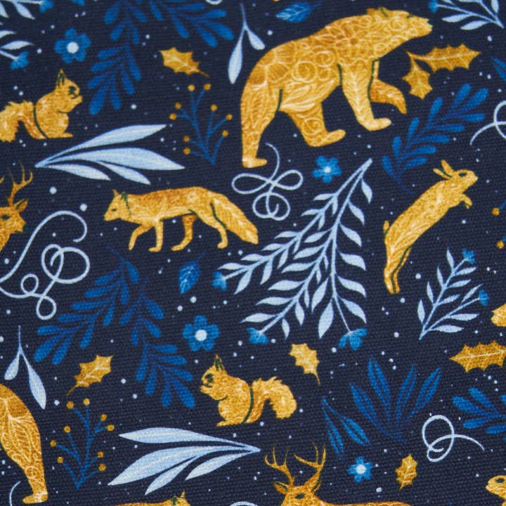 Azul Oscuro Bolsa de regalo de tela de Hannah Pearlman | 18 pulgadas, lona de algodón de venta al por mayor en Faire4