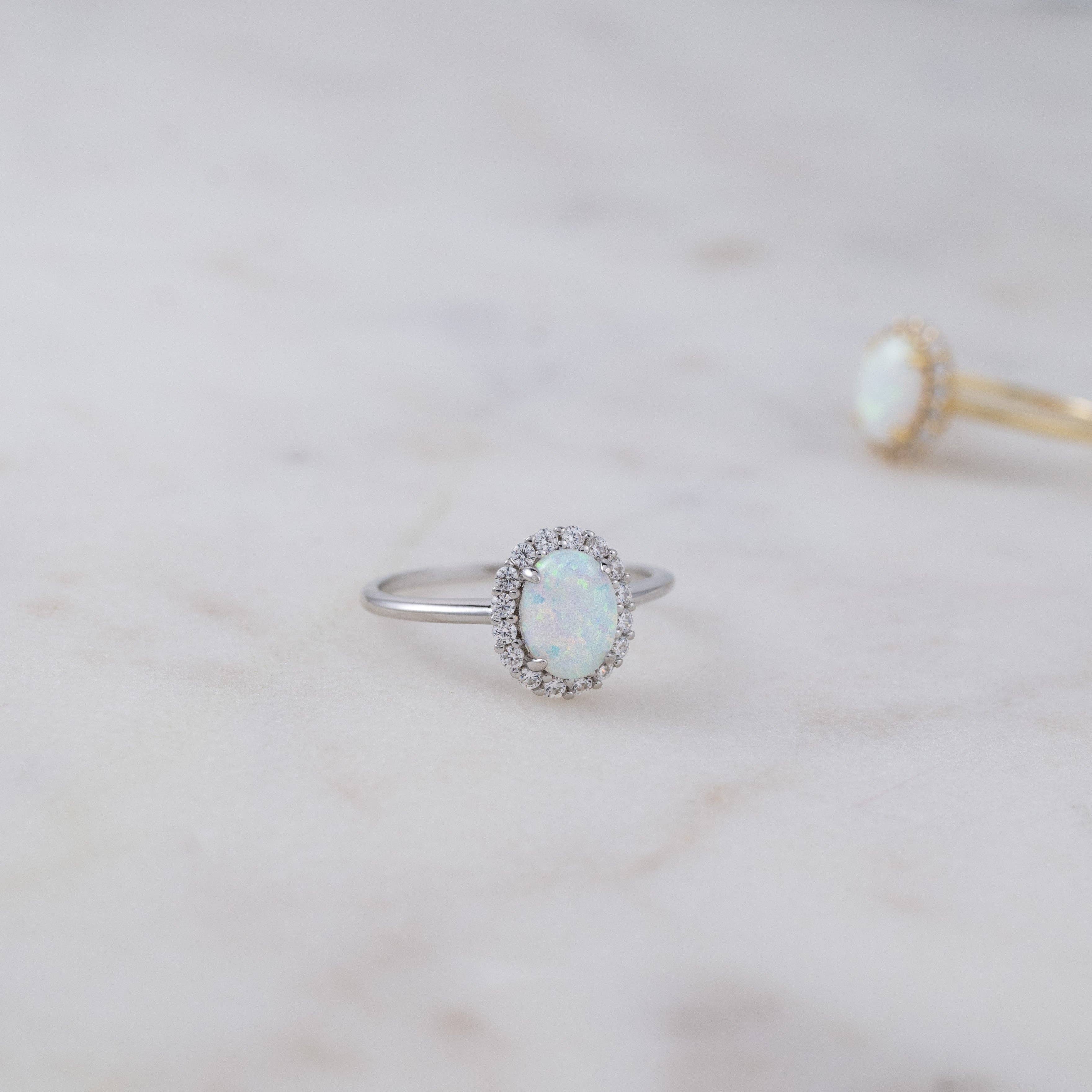 Sami Jewels - Wholesale Multi-Stone Ring - Oval Opal Ring5