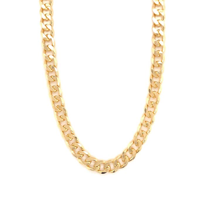 Mali Beads – Colar de elos e correntes por atacado – Colar de Corrente Cubana de 6mm – Joalharia Clássica Masculina1