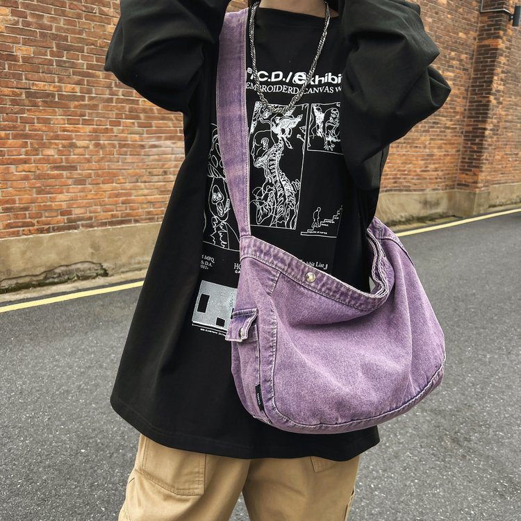 Funkyrel® Atzbranding Limited - Wholesale Crossbody Bag - Women's - Vintage Denim Crossbody Bag1