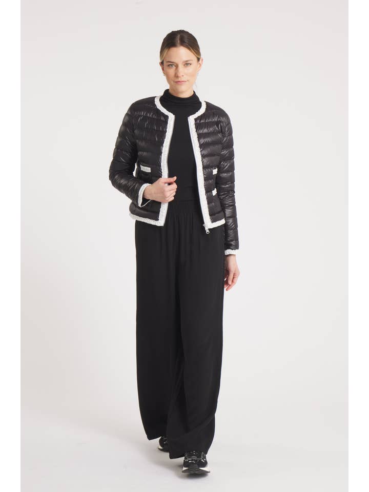 Cotes of London - Wholesale Pufferjack - Dames - The Buckingham | Donsjas | Middernachtzwart