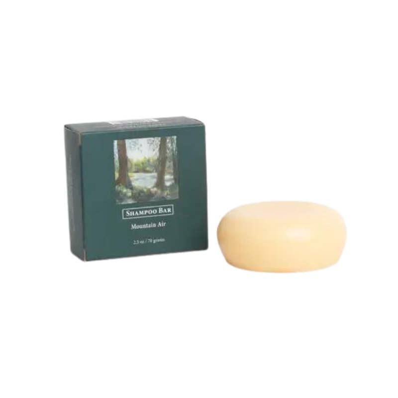 Adirondack Fragrance Flavor Farm - Wholesale Shampoo Puck/Solid Shampoo - Mountain Air Shampoo Bar 2.5oz | Oily Hair