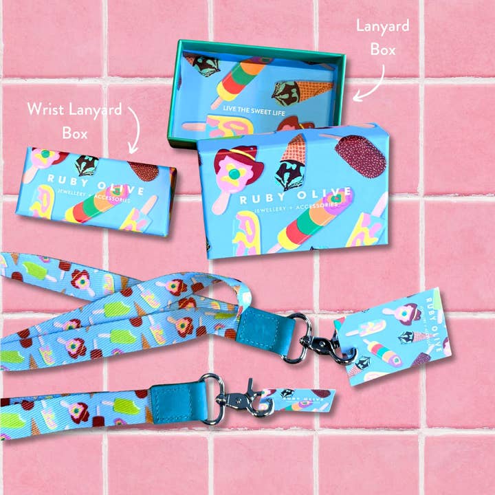 Ruby Olive Pty Ltd - Wholesale Lanyard – Women’s - Bubble O Bill Wrist Lanyard1