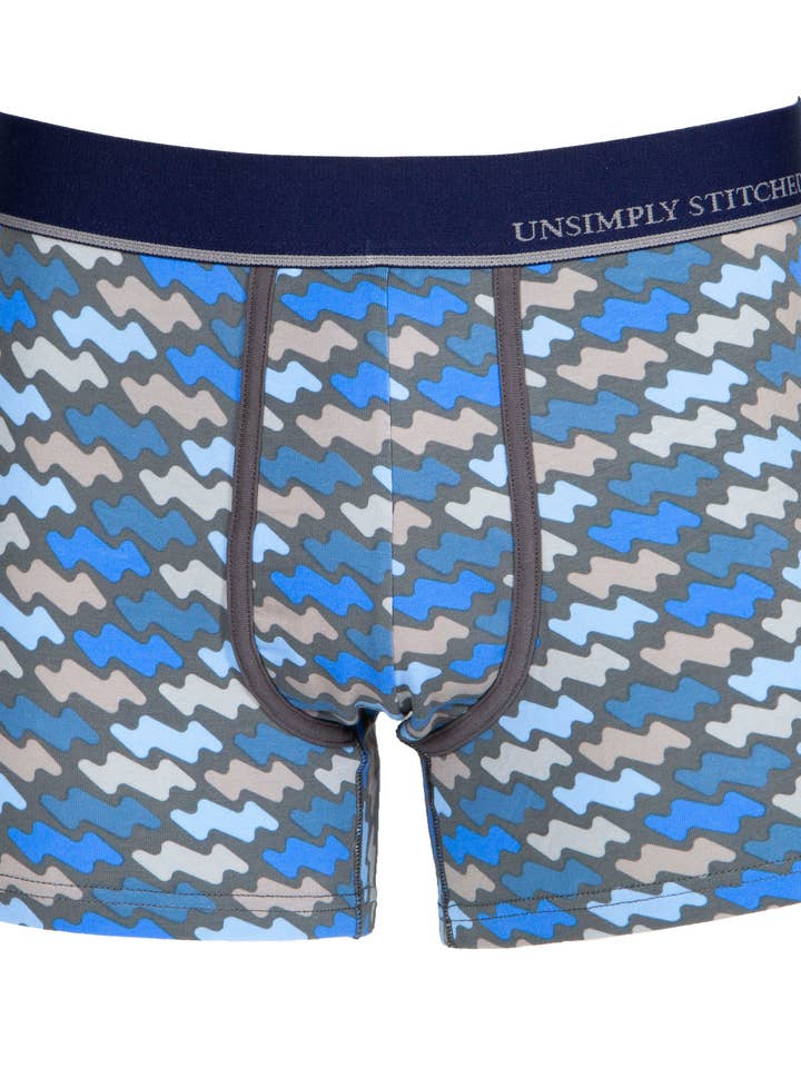 Comic Wave Boxer Trunk for wholesale by Unsimply Stitched