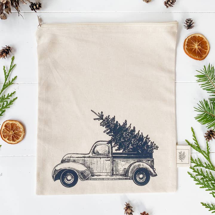 Reusable bag / Gift Bag / Christmas truck for wholesale by Your Green Kitchen