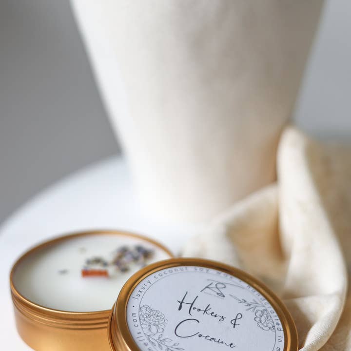 RoomSmells - Wholesale Travel Candles - Hookers & Cocaine - 3.5 oz5