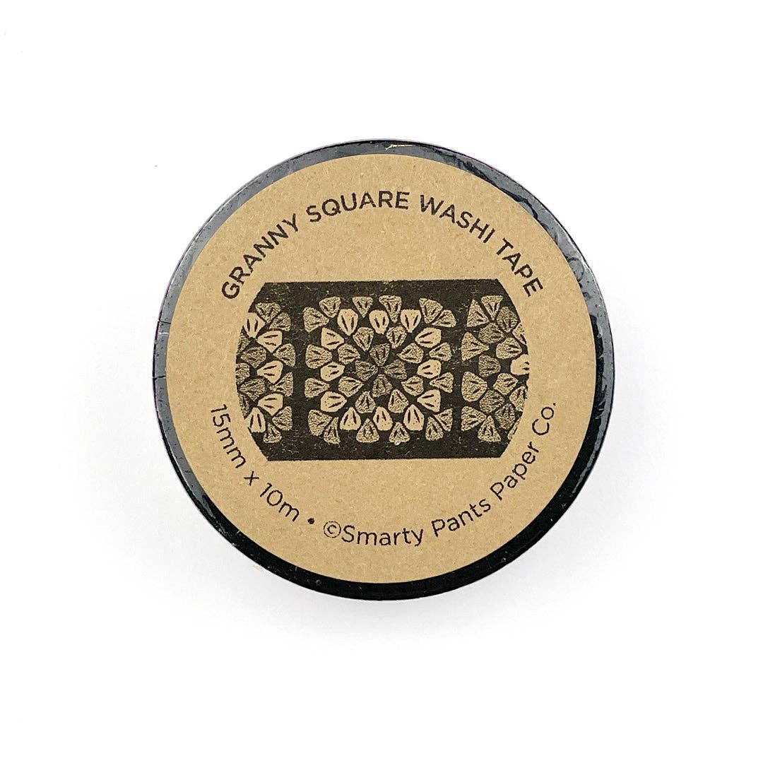 Smarty Pants Paper - Wholesale Washi Tape - Granny Square Washi Tape1