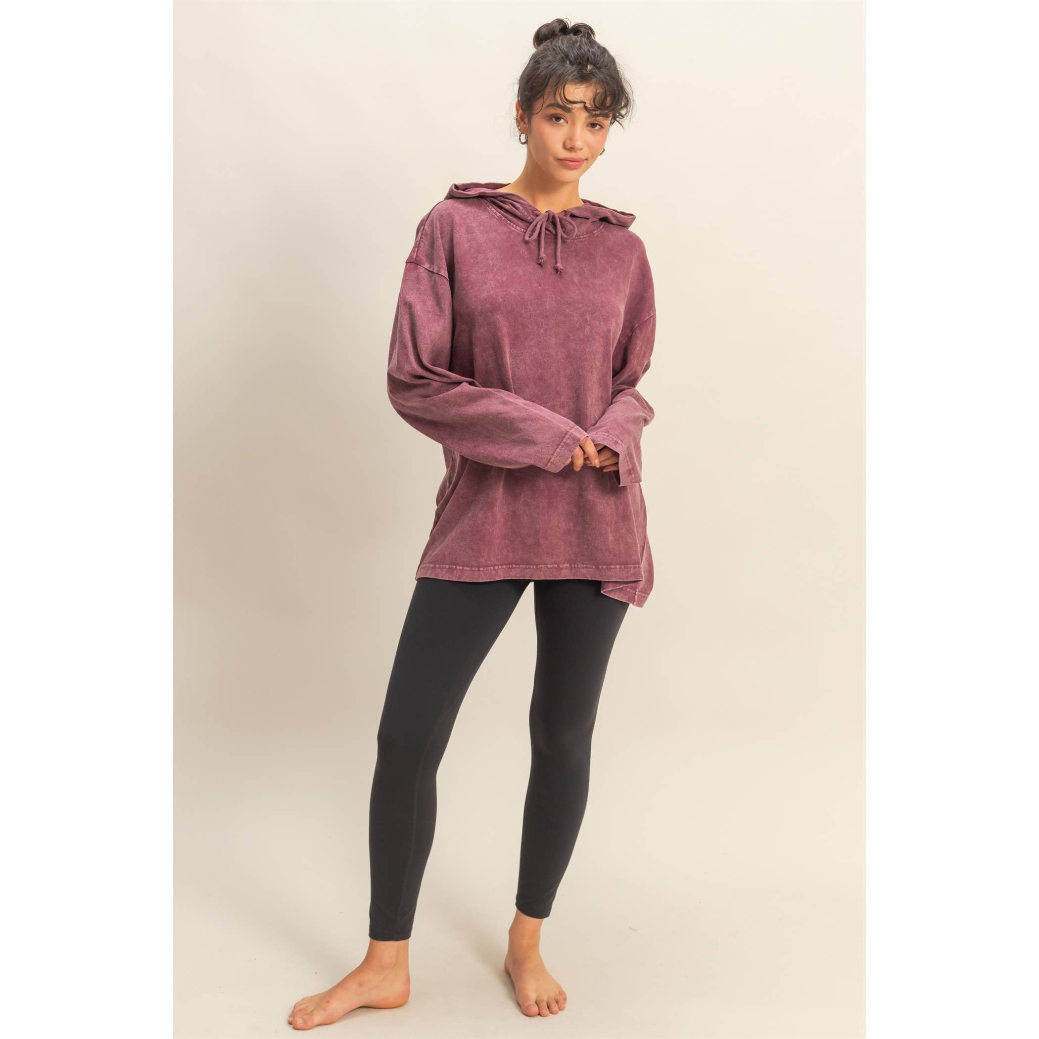 Double Zero – Hoodie – Mulher por atacado – Top de Manga Comprida com Capuz Oversized5