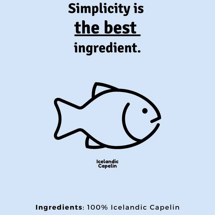 Golden Pollock - Wholesale Pet Treats - Dog - Crunchy Capelin by Golden Pollockâ„¢