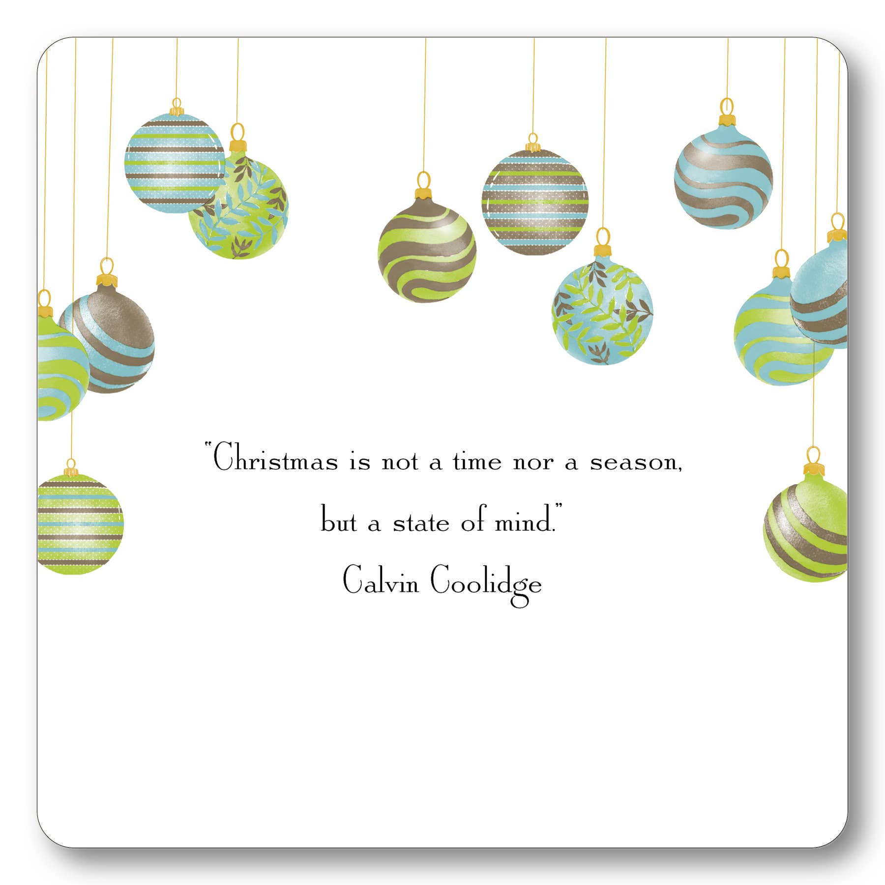 Maison de Papier - Wholesale Advent Calendar - VCO0001999 Christmas Quote Set 5.5" 7