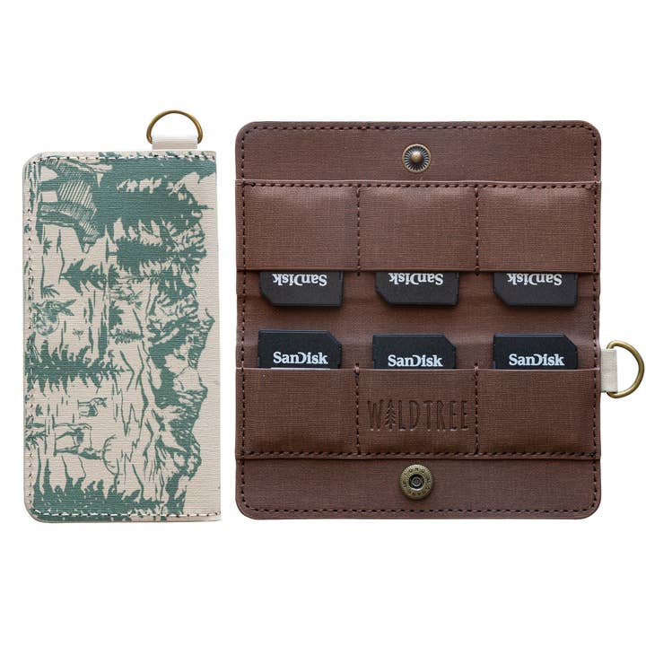 Woodland Landscape SD Card Holder for wholesale by Wildtree