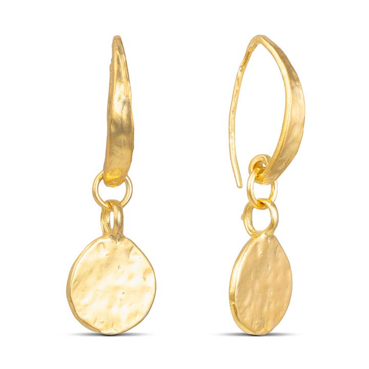 Brincos Deira - Lua Orgânica por atacado de Lunar James