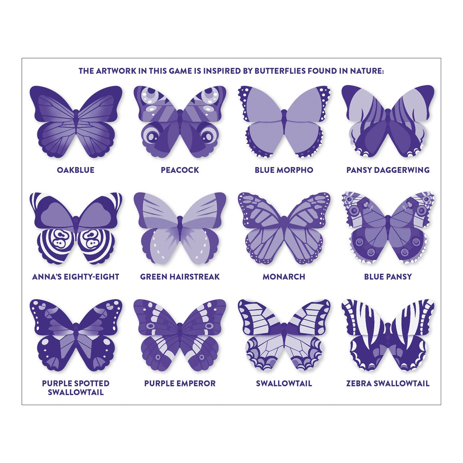 Chronicle Books - Wholesale Brain Game - Kids - Butterflies Shaped Memory Match2