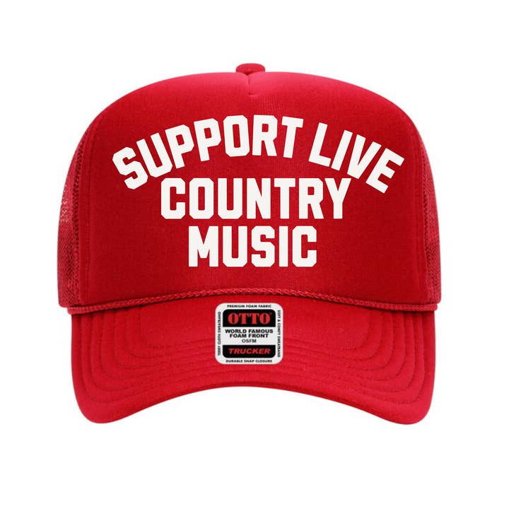 DigitalxCowgirl - Wholesale Trucker Hat - Women's - Support Live Country Music Trucker Hat7