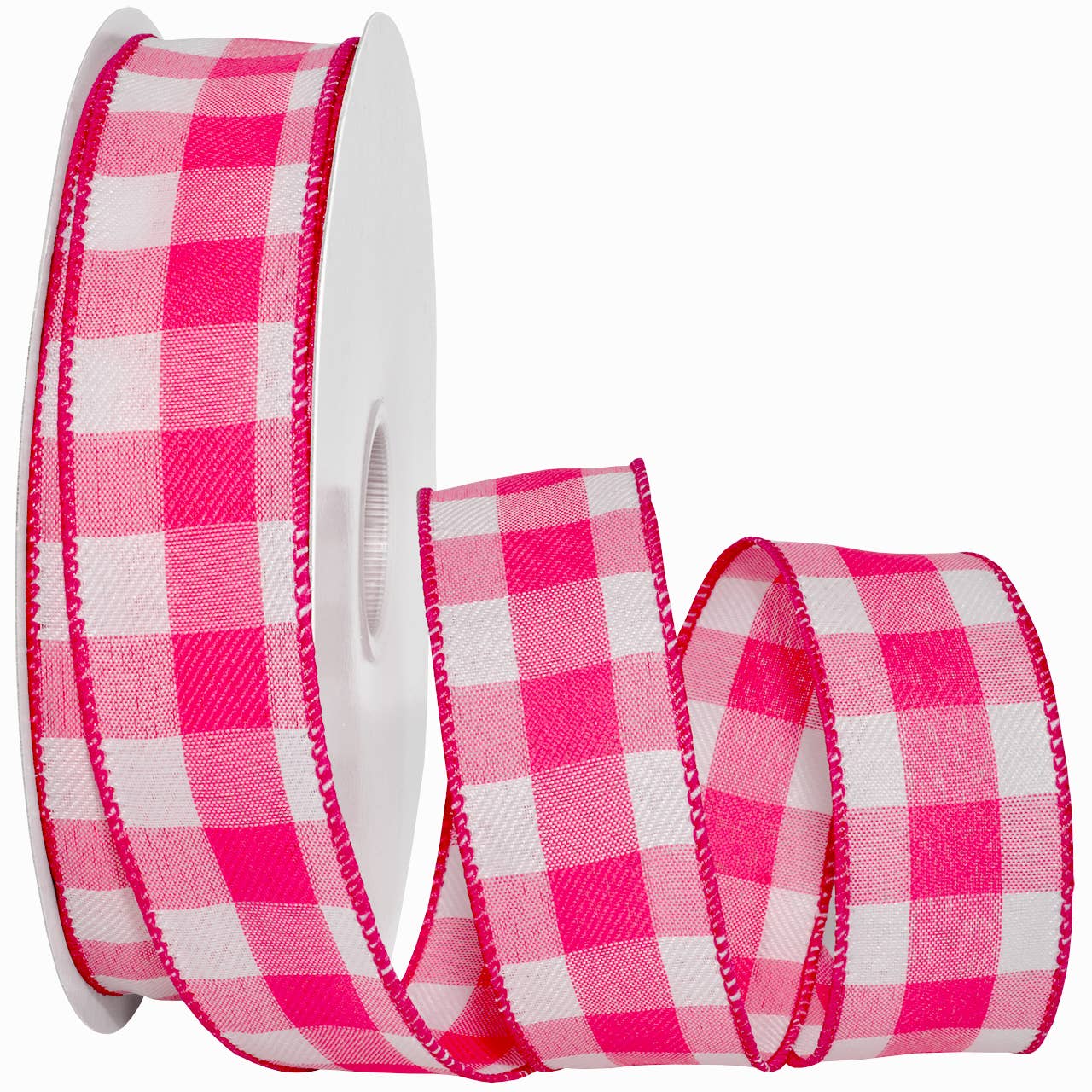 Morex Ribbon - Wholesale Ribbon - Gift Wrapping - #7382 Gingham Style (wired) Plaid15