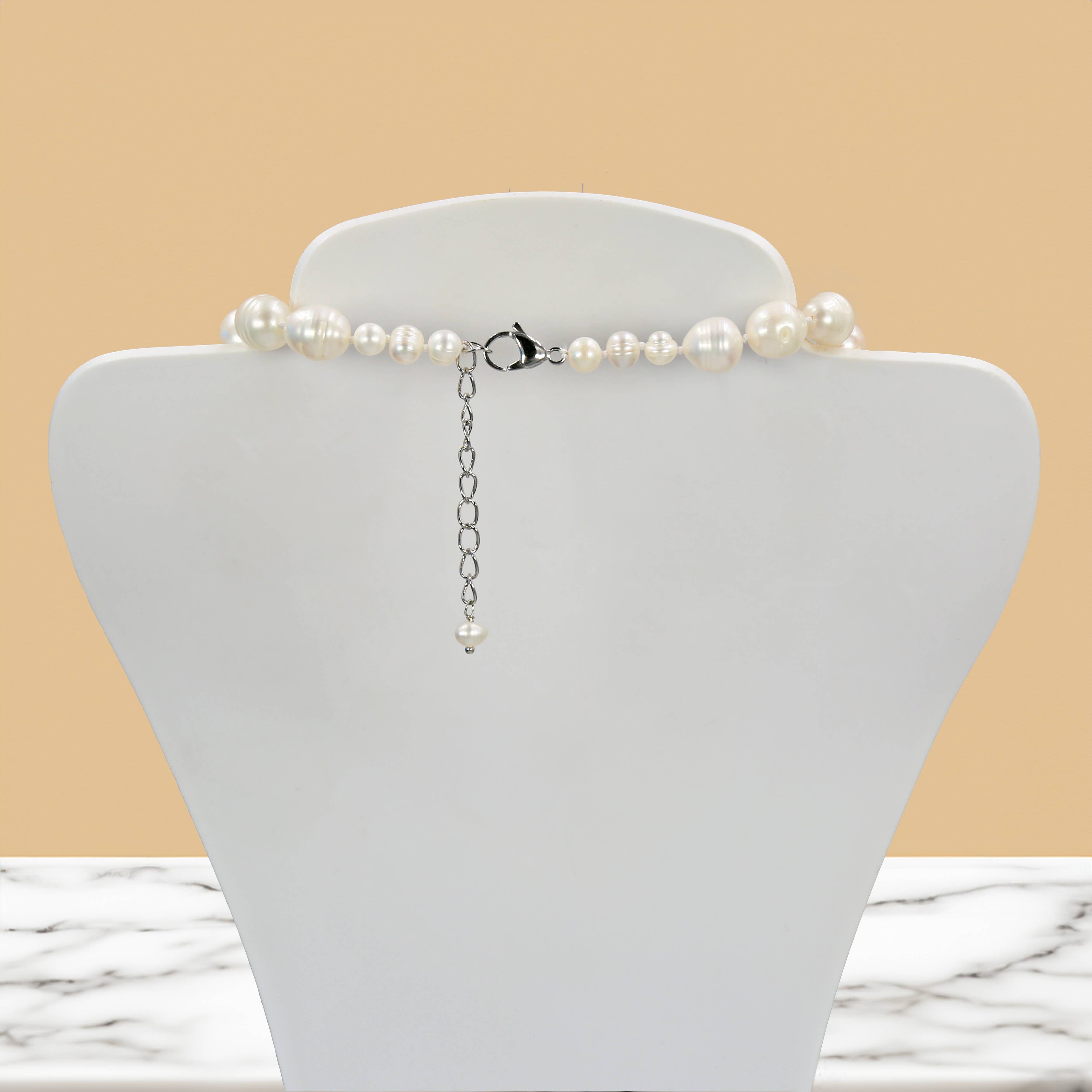 IST Jewelry - Wholesale Choker/Collar - 24F58 - Lumina Graduated Oval Choker2