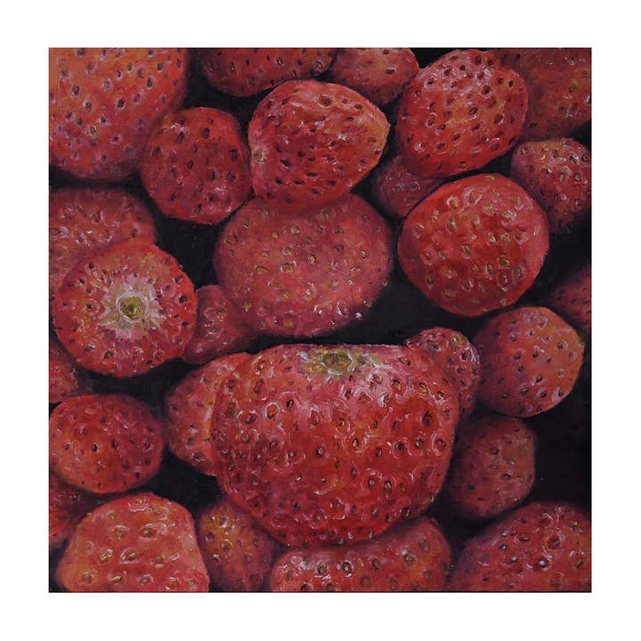 Stampa d'Arte Fragole Estive per la vendita all'ingrosso da parte di Northern Vibes