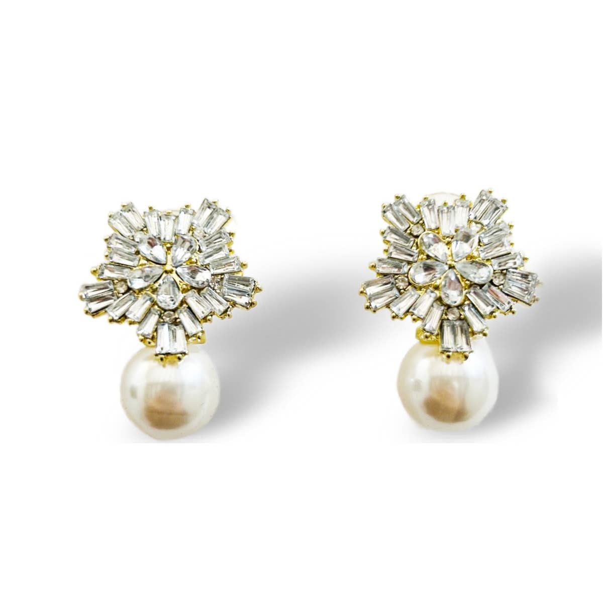 ÉCLAIRE – wholesale Stud/post earrings – ICE CRYSTAL EARRINGS