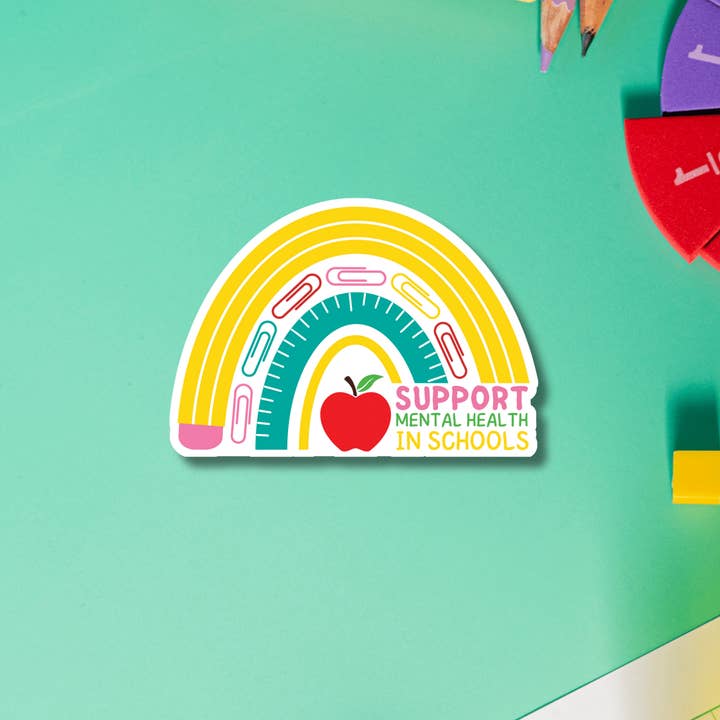 Stormy Vision - Wholesale Sticker - Support Mental Health In Schools Sticker | Teachers Schools1
