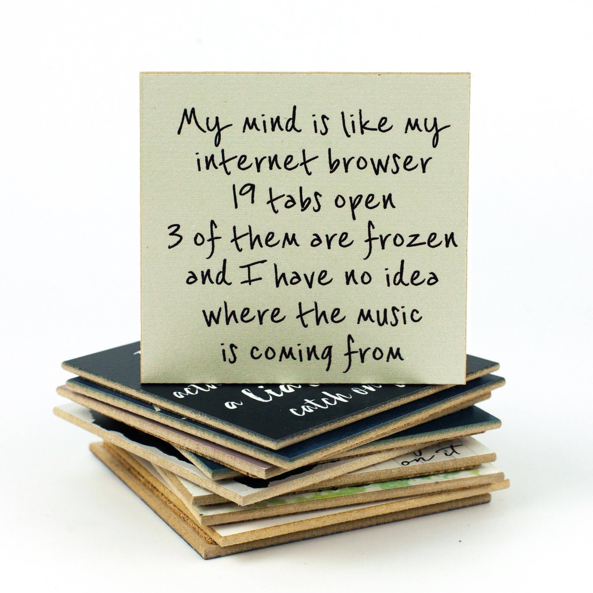 Cedar Mountain Studios - Wholesale Coasters - Coaster or Magnet - LOL - Internet Browser3