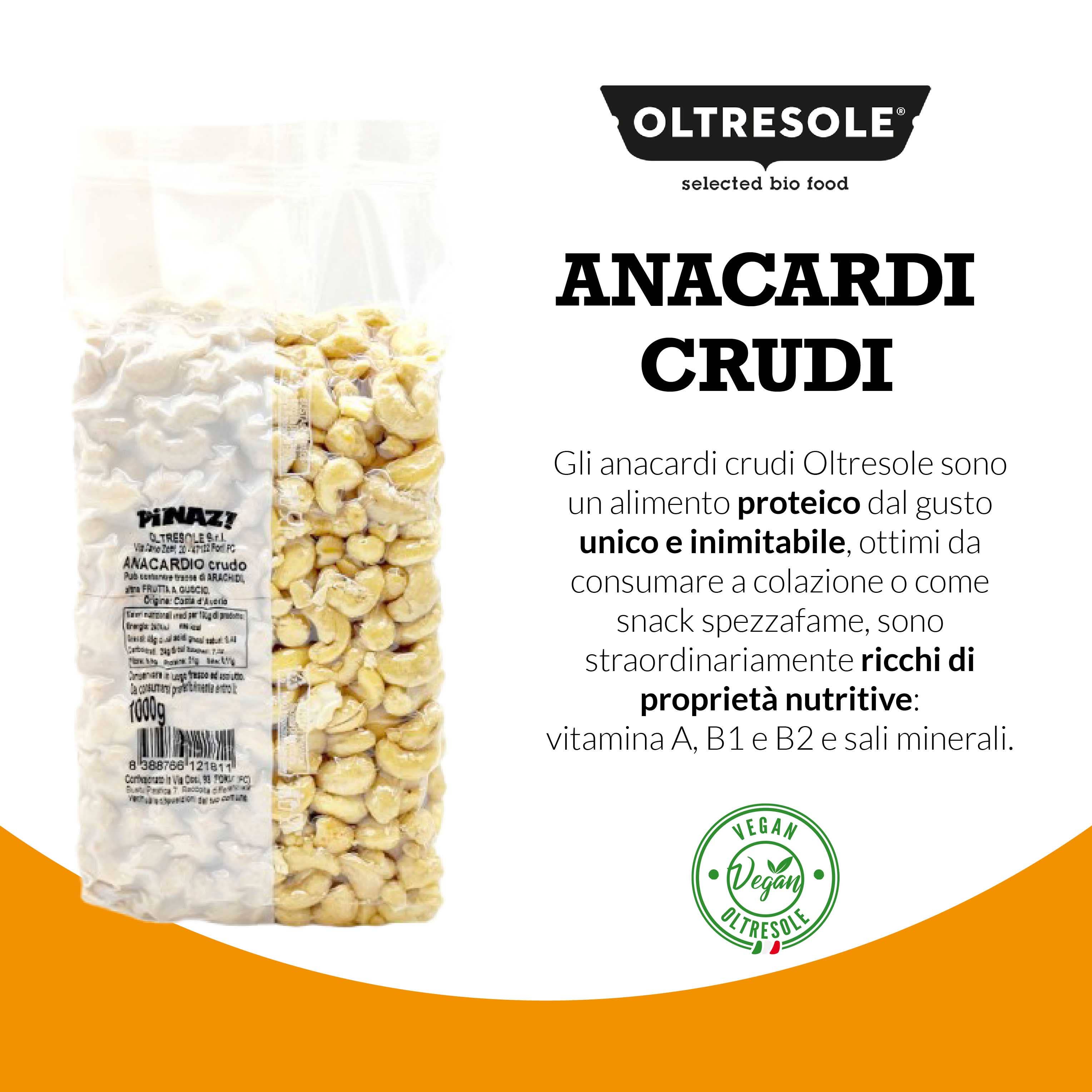 Oltresole - Vente Noix - NOIX DE CAJOU CRUES 1 Kg5
