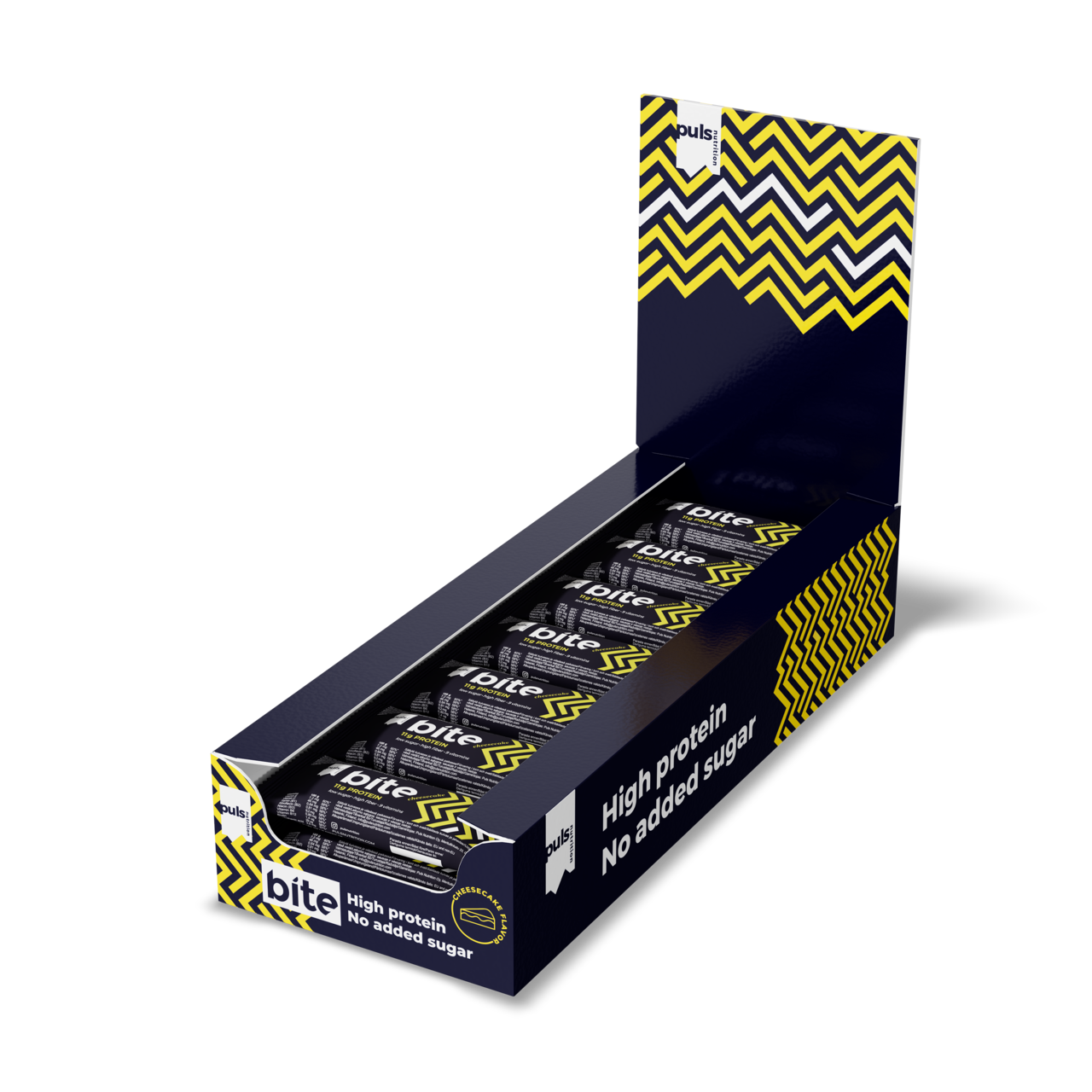 Puls Nutrition – wholesale Snack bar – BITE Protein bar Cheesecake 35 g1