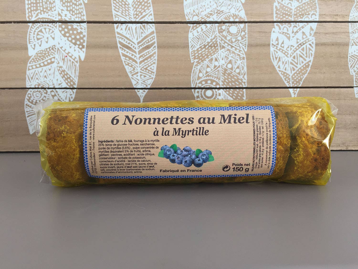 Les belles demoisailes – wholesale Biscuit – Blueberry Honey Nonettes0