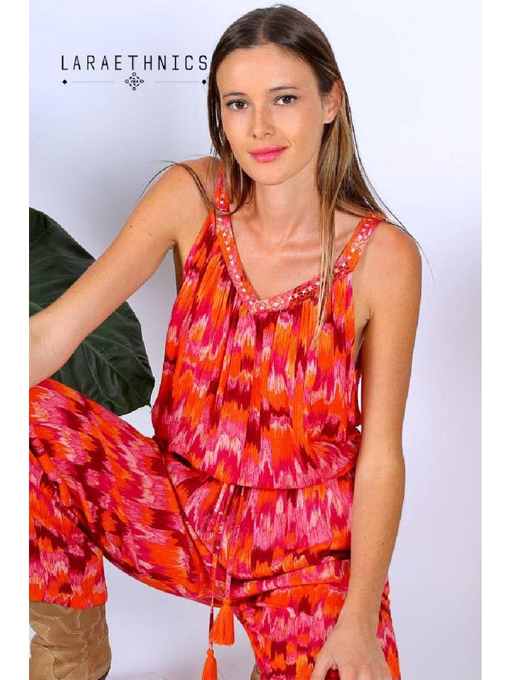 LARA ETHNICS - Wholesale Jumpsuit – Women's - TANK TOP - JAMU3