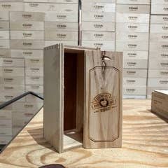 Petit truc - Wholesale Gift Box - Wooden slip-on box/case with sliding lid (Cop)6