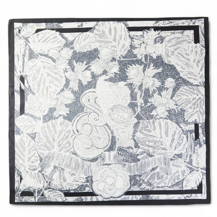 Artini Accessories - Wholesale Scarf - Women's - Floral Printed Silky Square Scarf