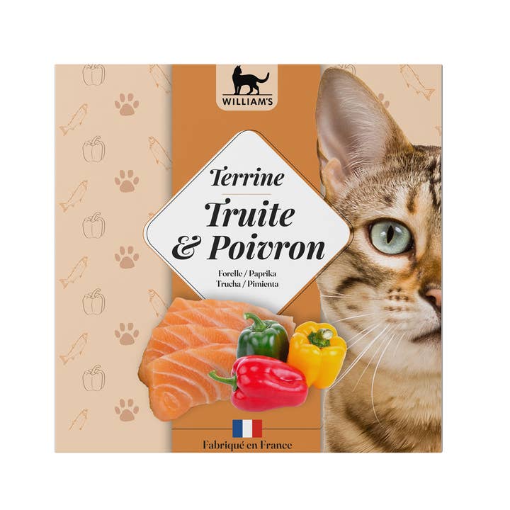 Bubimex - Wholesale Pet Food - Cat - CAT Tray Human Grade - Trout&Pepper 80g