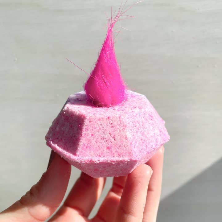 The Sister Made - Wholesale Bath Bomb/Fizz - Troll Gem Bath Bomb - Toy Inside!3