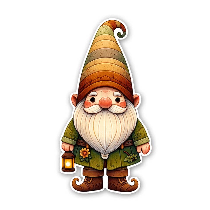 Gnome Sticker for wholesale by Sticker Atlas