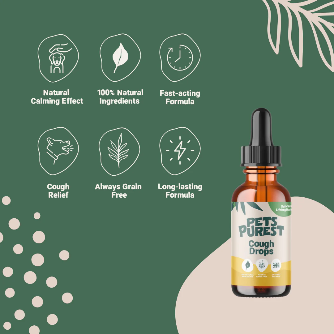 Pets Purest – wholesale Pet supplement – Cat/dog – Pets Purest Cough Medicine for Dogs, Cats & Pets 30ml - 100%2