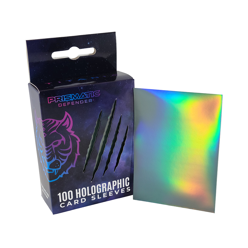 Prismatic Defender® - Vente Jeux de cartes - Protège-cartes holographiques Prismatic Defender® - Taille standard - 3 motifs en foil29