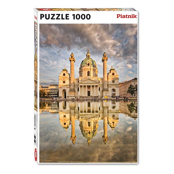 Autruche - Wholesale Puzzle - Adult - 1000 PCS, Karlskirche Vienna0