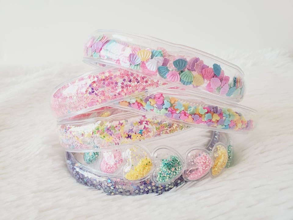 KbCreatedCo - Wholesale Fashion Headband - Women's - confetti shaker headband, sprinkle headband6
