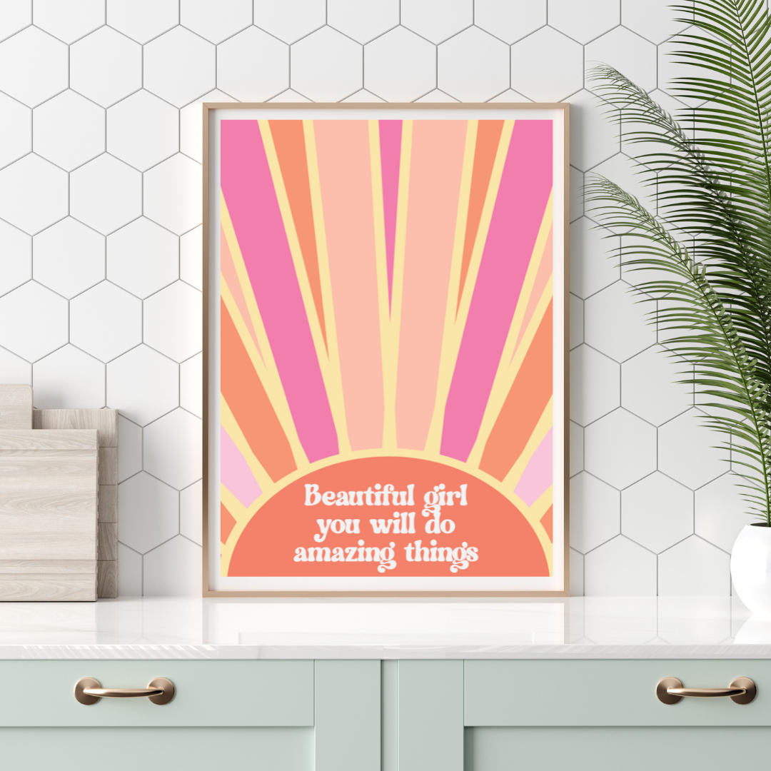 Fairy Bread Designs - Wholesale Art print - Beautiful Girl Print1