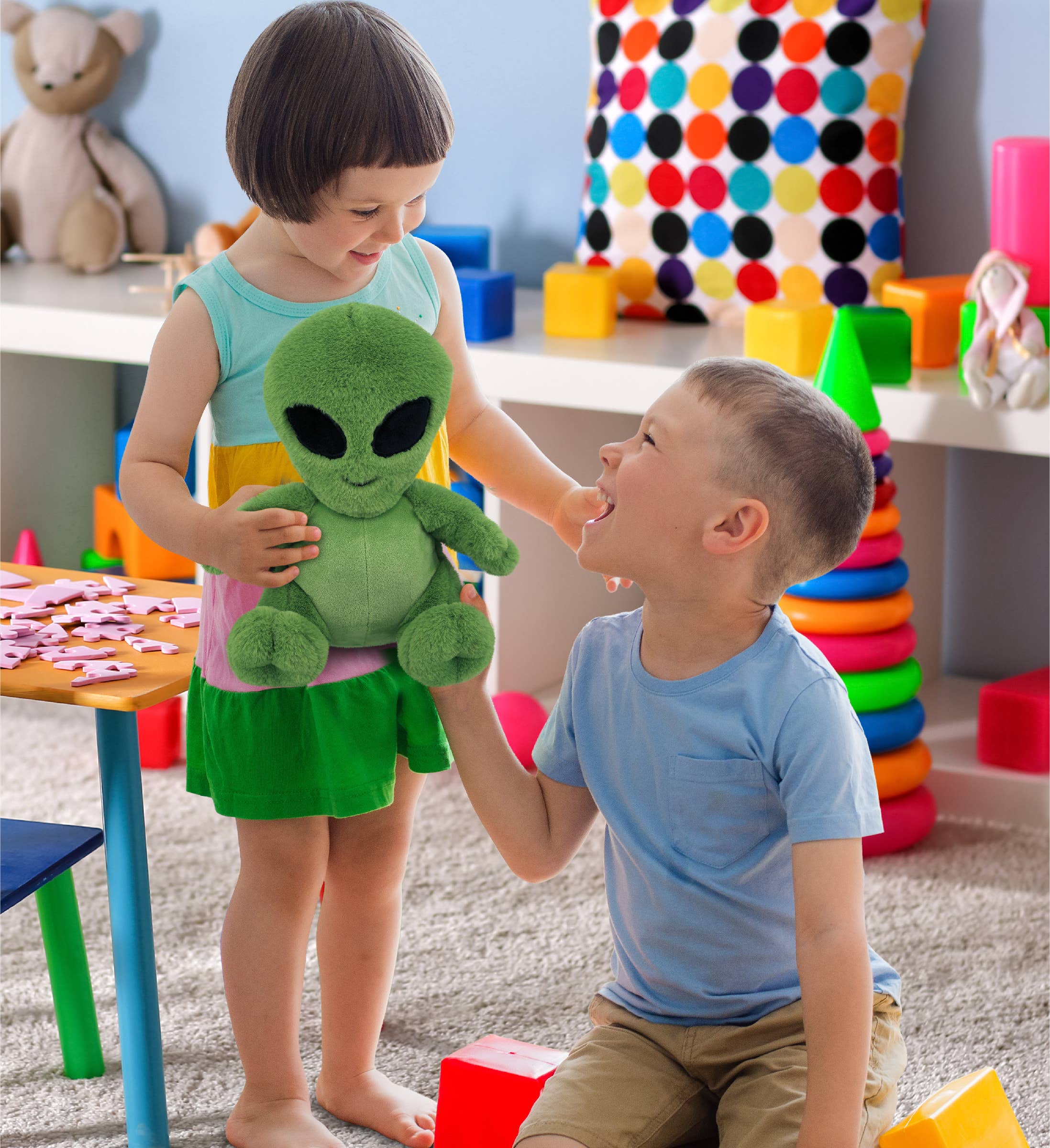 Cota Global - Wholesale Stuffed/Plush Toy - Kids & Baby - Super-Soft Plush - Alien 11"5
