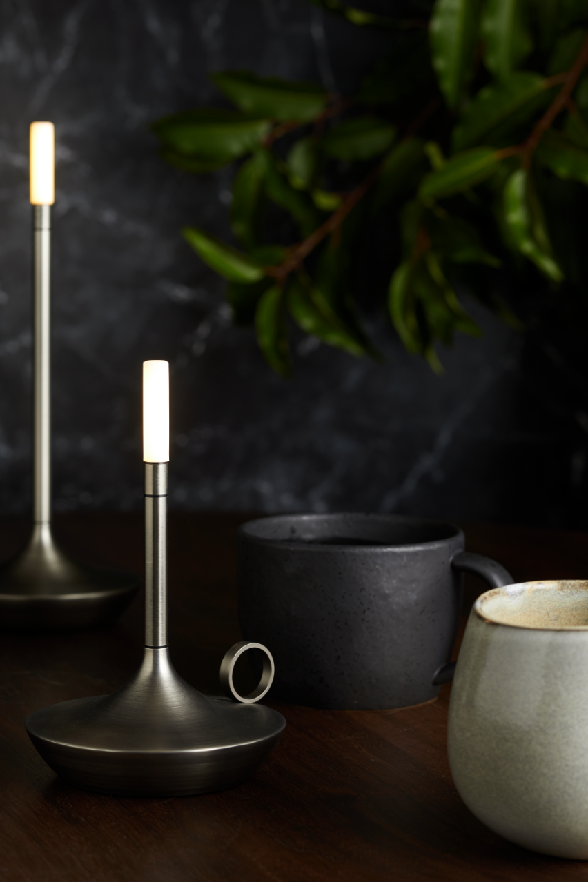VANMOKUM - Vente Lampes d'appoint/de bureau - Lampe à bougie rechargeable portable GRAYPANTS Wick avec coffret cadeau26