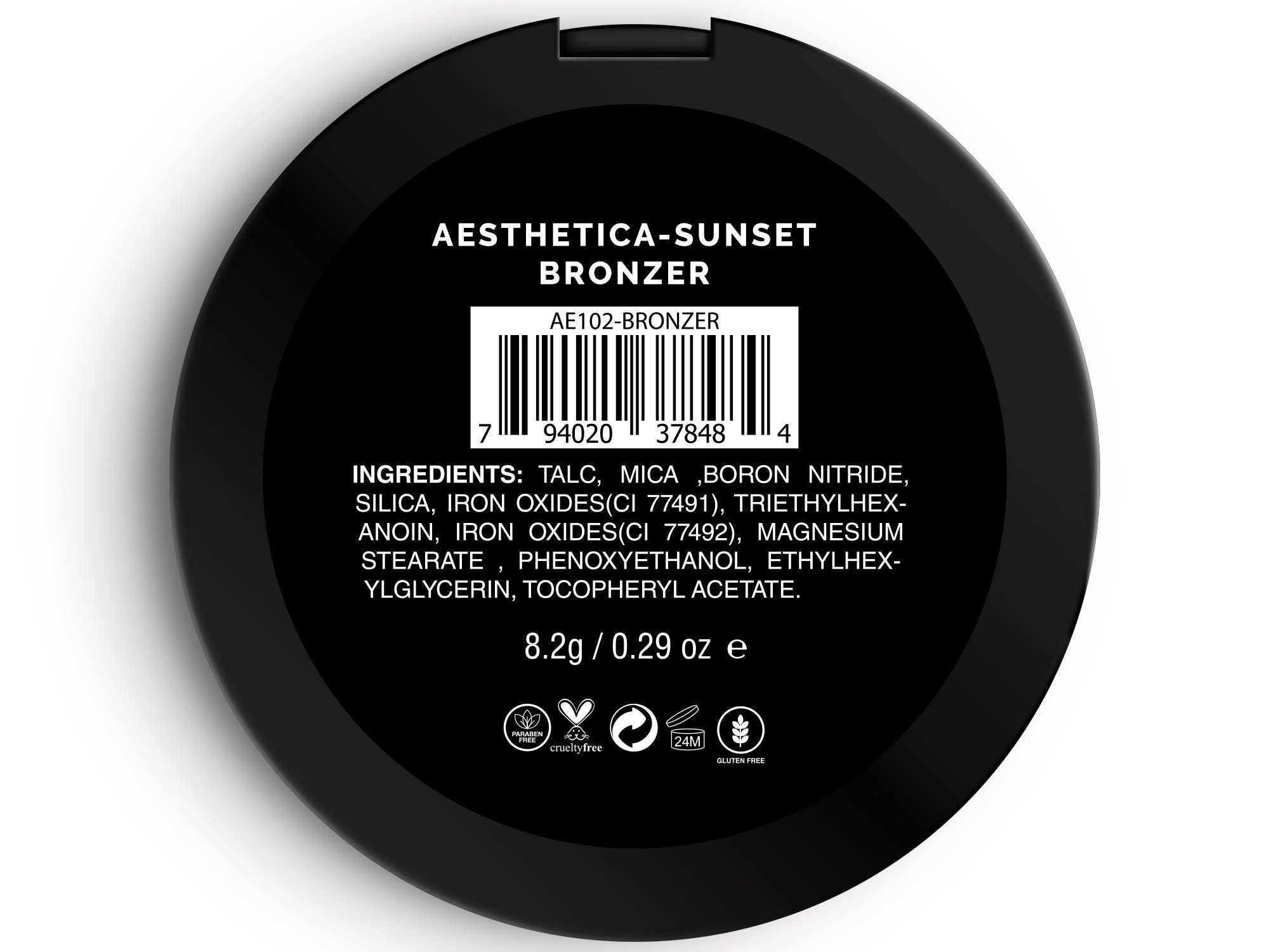 Aesthetica - Vente Poudre de soleil/poudre bronzante - Aesthetica Sunset Bronzer1