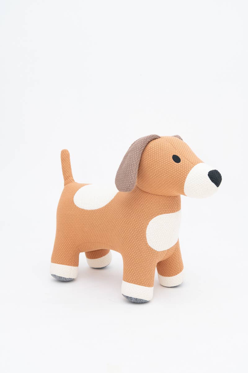 Crochetts - Wholesale Stuffed/Plush Toy - Kids & Baby - 100% COTTON BROWN MAXI DOG PLUSH3