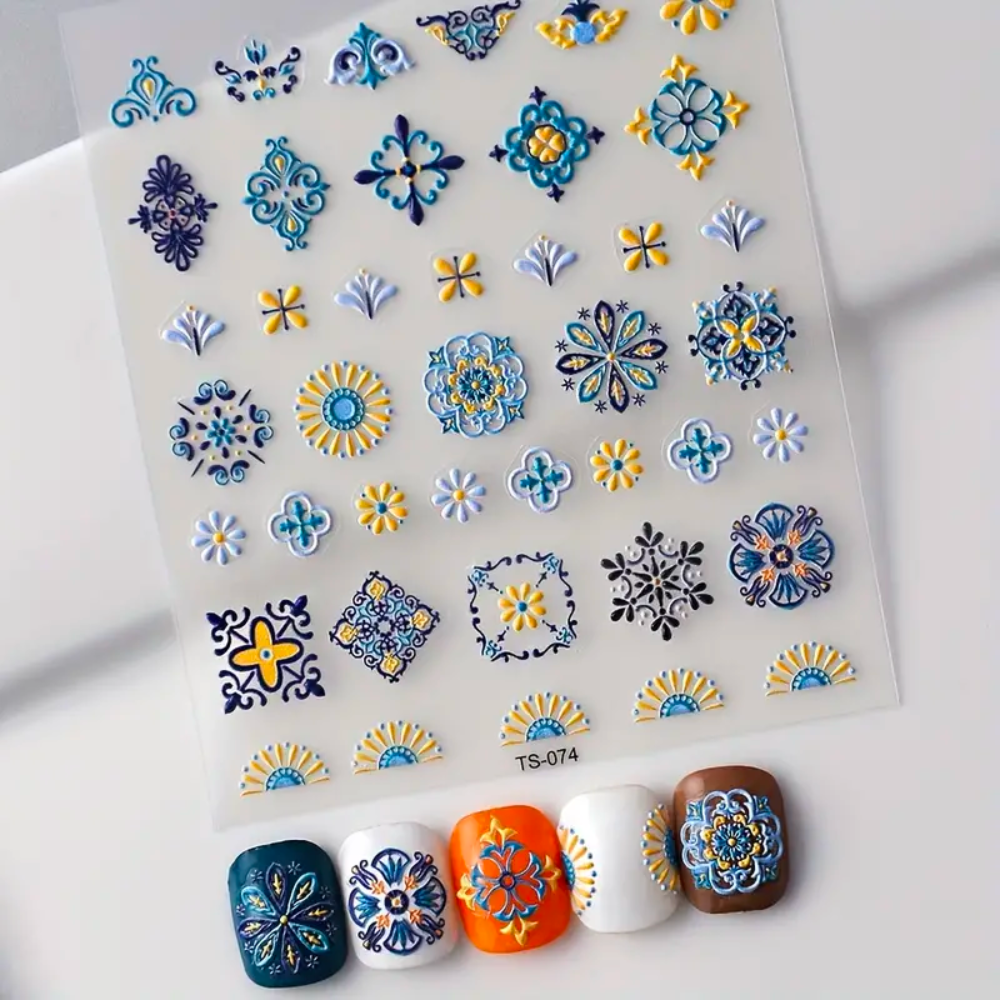 Ashlen - Venta al por mayor Decoración/pegatinas de uñas - PEGATINAS HOLOGRÁFICAS PARA UÑAS0