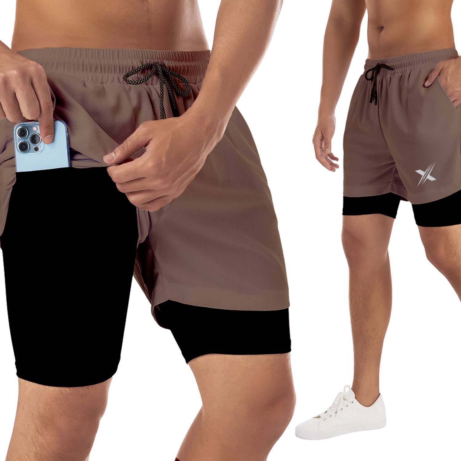 The American Gift Company (TAGCO) - Wholesale Korte sportbroek - Heren - Essentiële lichte sport-, fitness- en hardloopshorts voor heren7